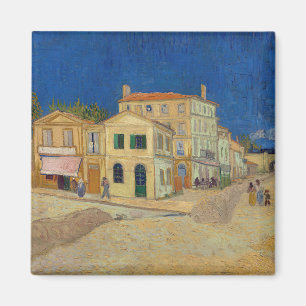 Vincent van Gogh - Das Gelbe Haus / Die Straße Magnet