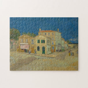 Vincent Van Gogh, das gelbe Haus, die Straße Puzzle