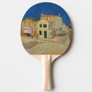 Vincent van Gogh - Das Gelbe Haus / Die Straße Tischtennis Schläger