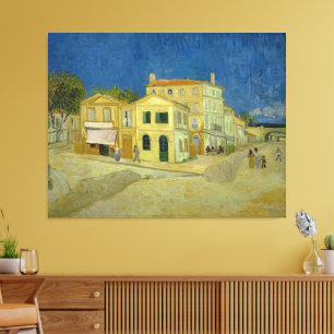 Vincent van Gogh -Das gelbe Haus Leinwanddruck