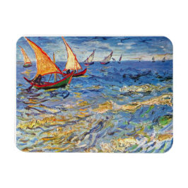 Vincent Van Gogh - Das Meer auf den Saintes-Maries Magnet