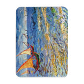 Vincent Van Gogh - Das Meer auf den Saintes-Maries Magnet (Vertikal)