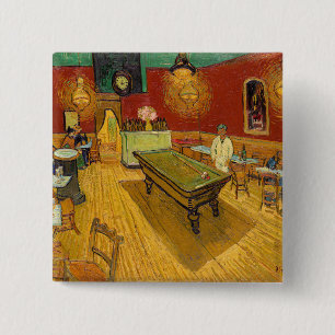 Vincent van Gogh - Das Nachtcafé Button