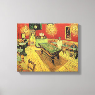 Vincent Van Gogh - Das Nachtcafé Fine Art Leinwanddruck