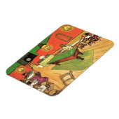 Vincent Van Gogh - Das Nachtcafé in Arles Magnet (Linke Seite)