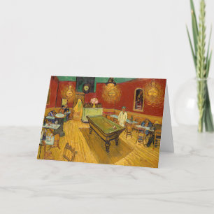 Vincent van Gogh - Das Nachtcafé Karte