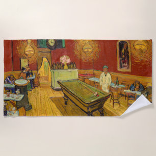 Vincent van Gogh - Das Nachtcafé Strandtuch