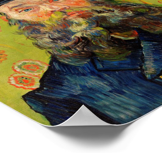 Vincent Van Gogh Das Poster der Postman-Kunst (Ecke)