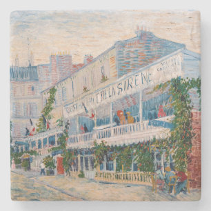 Vincent van Gogh - Das Restaurant de la Sirene Steinuntersetzer