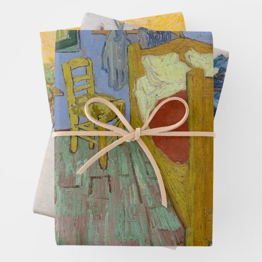 Vincent Van Gogh Das Schlafzimmer Geschenkpapier Set (Beispiel)