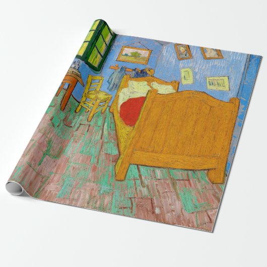 Vincent Van Gogh Das Schlafzimmer in Arles Geschenkpapier (Ungerollt)