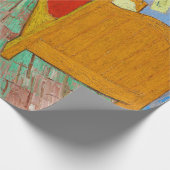 Vincent Van Gogh Das Schlafzimmer in Arles Geschenkpapier (Ecke)
