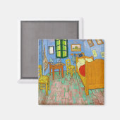 Vincent Van Gogh Das Schlafzimmer in Arles Magnet (Vorderseite/Rückseite)