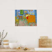 Vincent Van Gogh Das Schlafzimmer in Arles Poster (Küche)