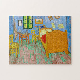 Vincent Van Gogh Das Schlafzimmer in Arles Puzzle