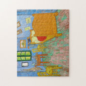 Vincent Van Gogh Das Schlafzimmer in Arles Puzzle (Vertikal)