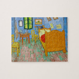 Vincent Van Gogh Das Schlafzimmer in Arles Puzzle