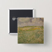 Vincent van Gogh | das schlichte bei Auvers, 1890 Button (Vorne & Hinten)