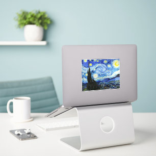 Vincent Van Gogh, Das Sternennacht-Gemälde Aufkleber