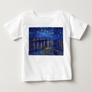 Vincent Van Gogh, Das Sternennacht-Gemälde Baby T-shirt