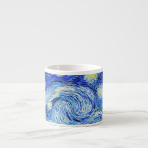 Vincent Van Gogh, Das Sternennacht-Gemälde Espressotasse