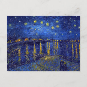 Vincent Van Gogh, Das Sternennacht-Gemälde Feiertagspostkarte