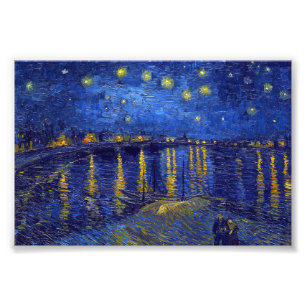 Vincent Van Gogh, Das Sternennacht-Gemälde Fotodruck