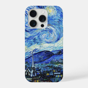 Vincent Van Gogh, Das Sternennacht-Gemälde iPhone 15 Pro Hülle