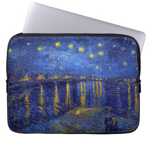 Vincent Van Gogh, Das Sternennacht-Gemälde Laptopschutzhülle