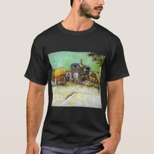Vincent van Gogh das Wohnwagen-Sinti und Romalager T-Shirt
