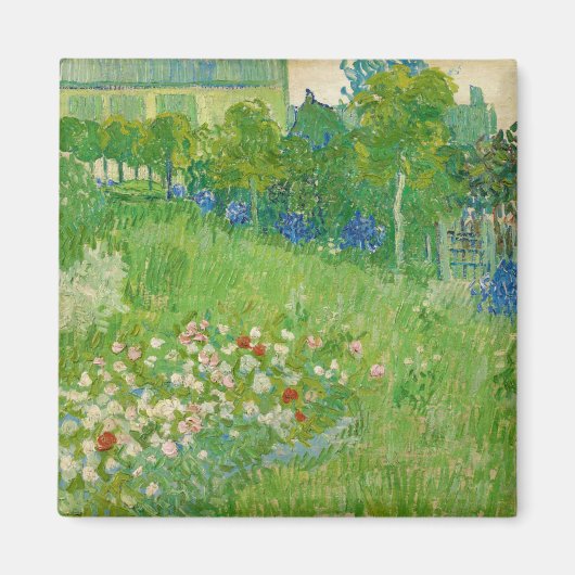 Vincent Van Gogh "Daubigny's Garden" Magnet (Vorne)