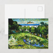 Vincent van Gogh, Daubigny's Garden, Postkarte (Vorne/Hinten)