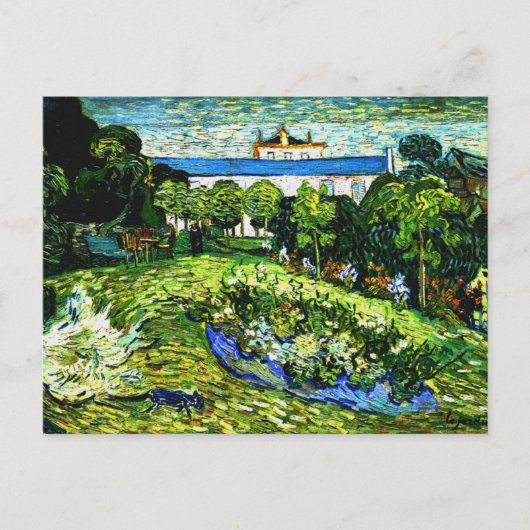 Vincent van Gogh, Daubigny's Garden, Postkarte (Vorderseite)
