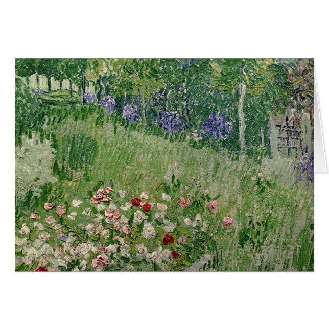 Vincent van Gogh | Daubignys Garten, 1890 (Vorderseite (Horizontal))