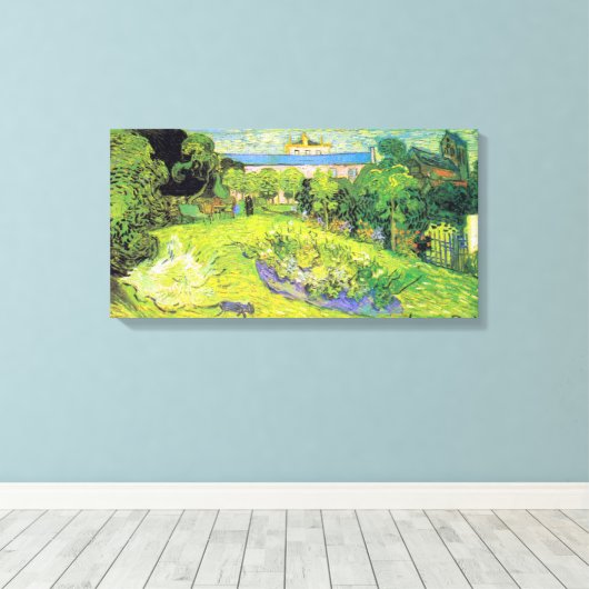 Vincent van Gogh Daubignys Garten Leinwanddruck (Insitu (Holzboden))