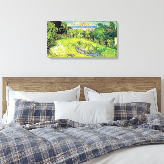 Vincent van Gogh Daubignys Garten Leinwanddruck (Insitu (Schlafzimmer))