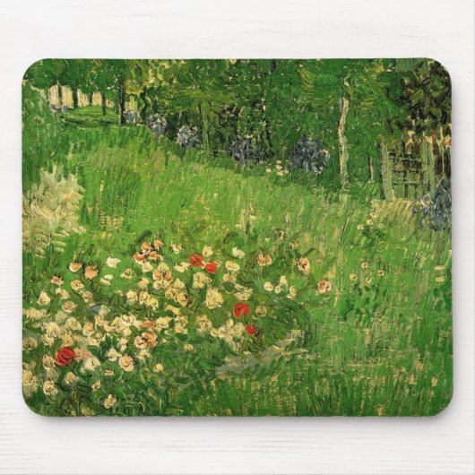 Vincent van Gogh - Daubignys Garten Mousepad (Vorne)
