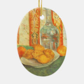 Vincent van Gogh - Decanter und Zitronen auf einer Keramikornament (Hinten)
