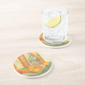 Vincent van Gogh - Decanter und Zitronen auf einer Sandstein Untersetzer (Seite)