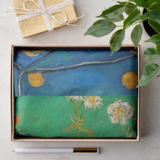 Vincent Van Gogh Decoupage Decoupaging Blume Seidenpapier (Geschenk)