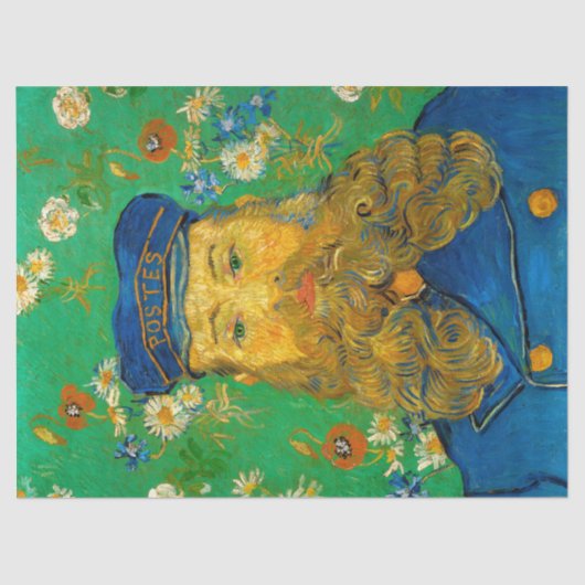Vincent Van Gogh Decoupage Decoupaging Blume Seidenpapier (Vorderseite)