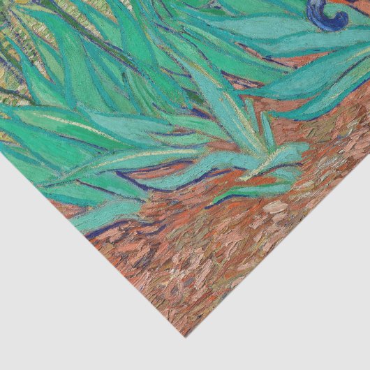 Vincent Van Gogh Decoupage Decoupaging Blume Seidenpapier (Detail)