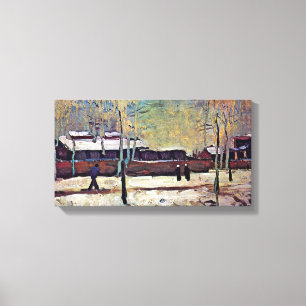 Vincent Van Gogh - Der alte Bahnhof in Eindhoven Leinwanddruck