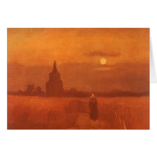 Vincent van Gogh - Der alte Turm im Feld (Vorderseite (Horizontal))