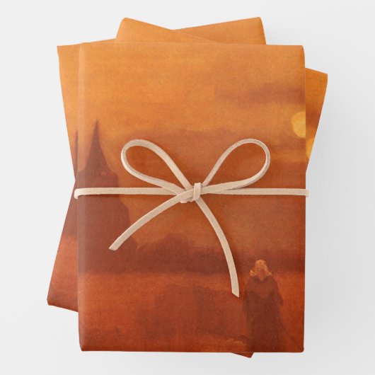 Vincent van Gogh - Der alte Turm im Feld Geschenkpapier Set (Beispiel)