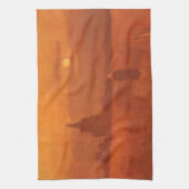 Vincent van Gogh - Der alte Turm im Feld Geschirrtuch (Vertikal)