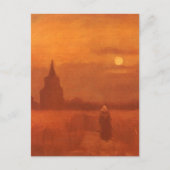 Vincent van Gogh - Der alte Turm im Feld Postkarte (Vorderseite)