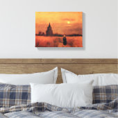 Vincent Van Gogh - Der alte Turm in den Feldern Leinwanddruck (Insitu (Schlafzimmer))