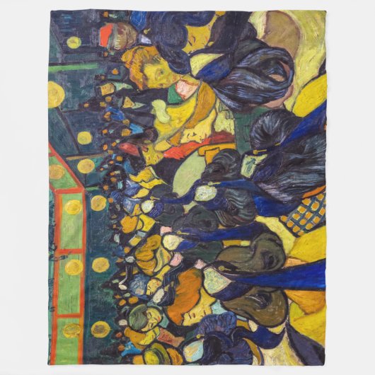 Vincent van Gogh - Der Ballsaal in Arles Fleecedecke (Vorderseite)