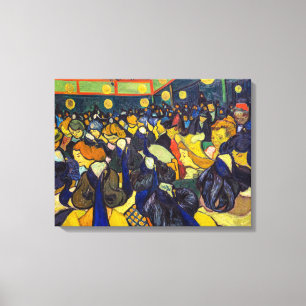 Vincent van Gogh - Der Ballsaal in Arles Leinwanddruck